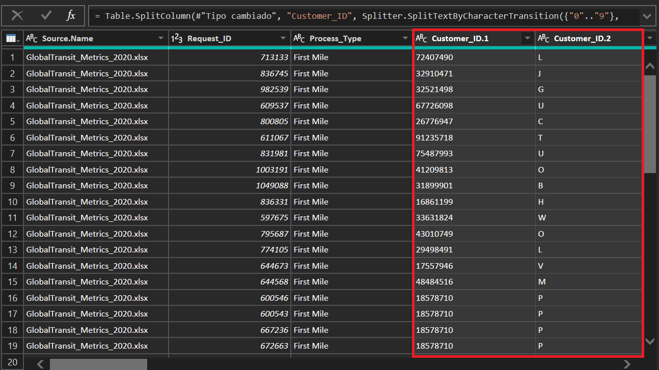 Limpieza de datos en Power BI